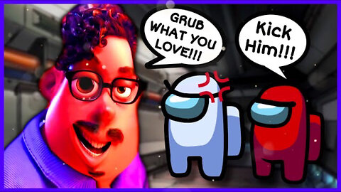 Grubhub Ad But It's Me Trolling On Among Us | Among Us Pt. 8