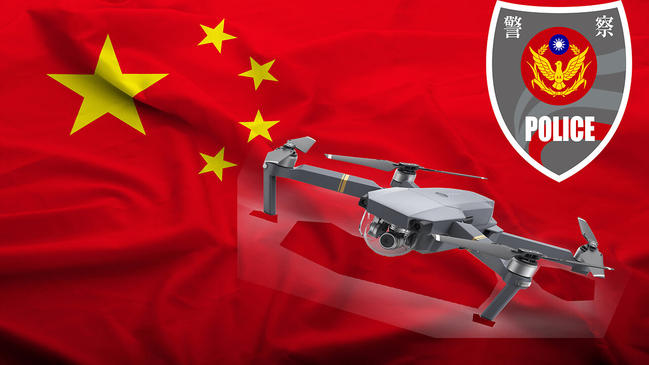 China Police Drone Checkpoint