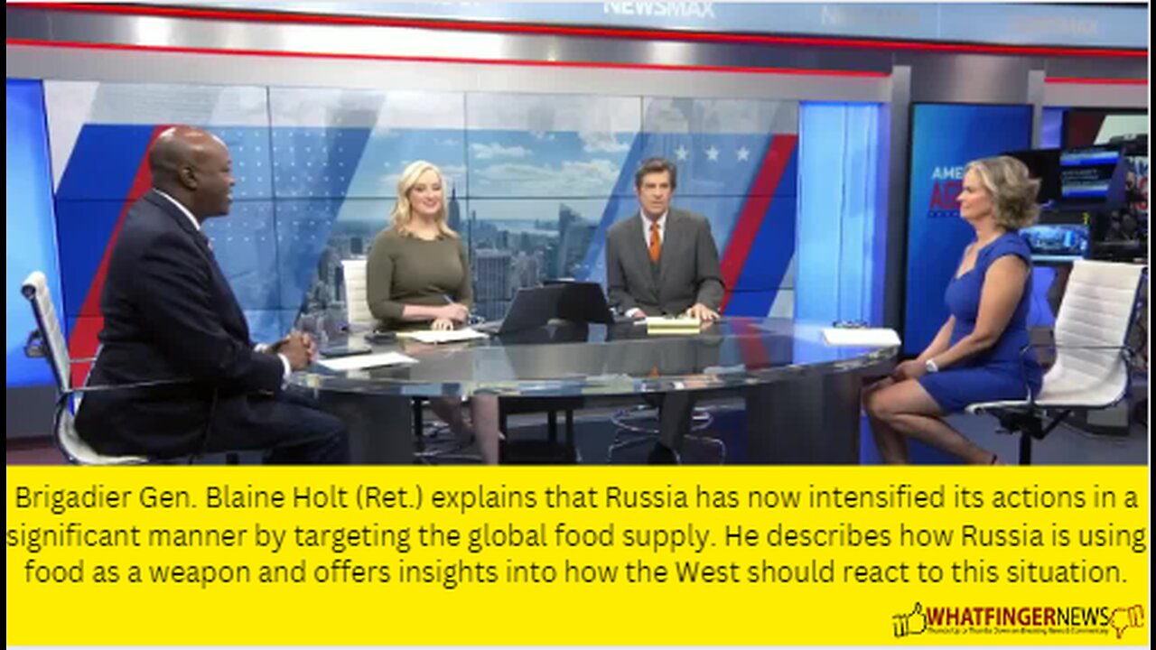 Brigadier Gen. Blaine Holt (Ret.) explains that Russia has now intensified its actions