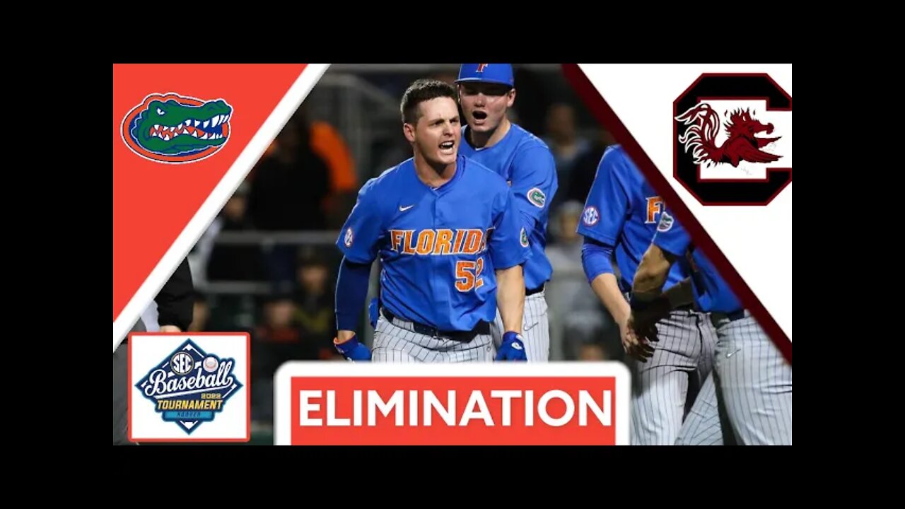 #10 South Carolina vs #7 Florida (CRAZY!) | SEC Tourney Elimination Game | 2022 College Baseball