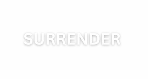 Surrender