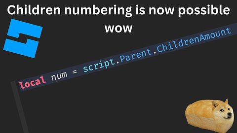 Roblox Studio: Check Children Amount