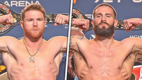 Caleb Plant Fans VS Canelo Fans After Weigh-ins!