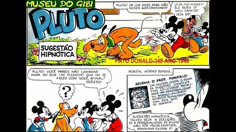 14 PLUTO EM SUGESTÃO HIPINOTICA-#museudogibi #quadrinhos #comics #manga