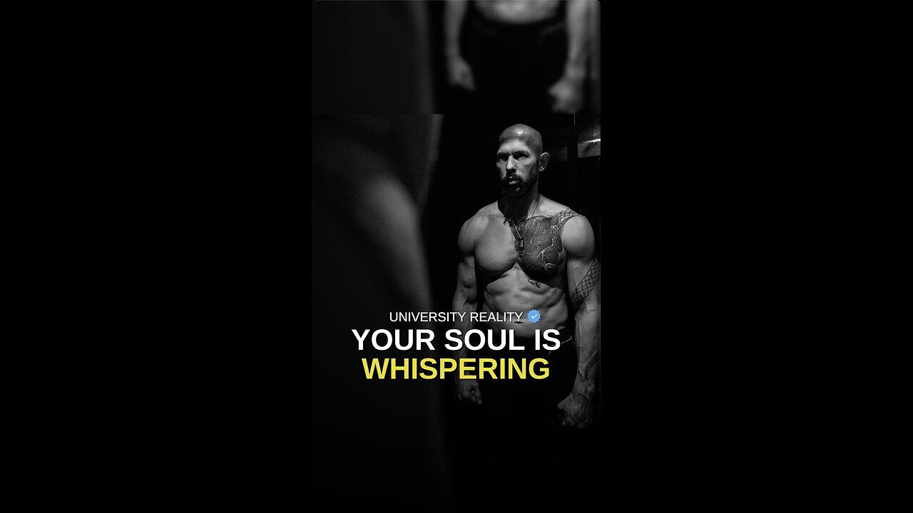 Your soul is whispering