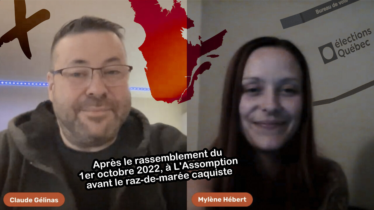 Entrevue de Claude Gélinas avec Mylène Hébert, le 10 octobre 2022