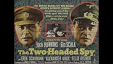 The two headed spy 1958 Jack Hawkins Gia Scala Eric Schuman Felix Aylmer