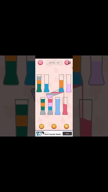 Water Sort Puzzle Level 22