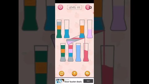 Water Sort Puzzle Level 22