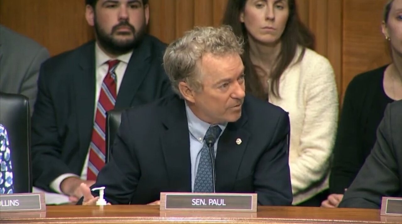 Rand Paul: I'll Block NIH Nominees Until I Get Records On Gain Of Function Research