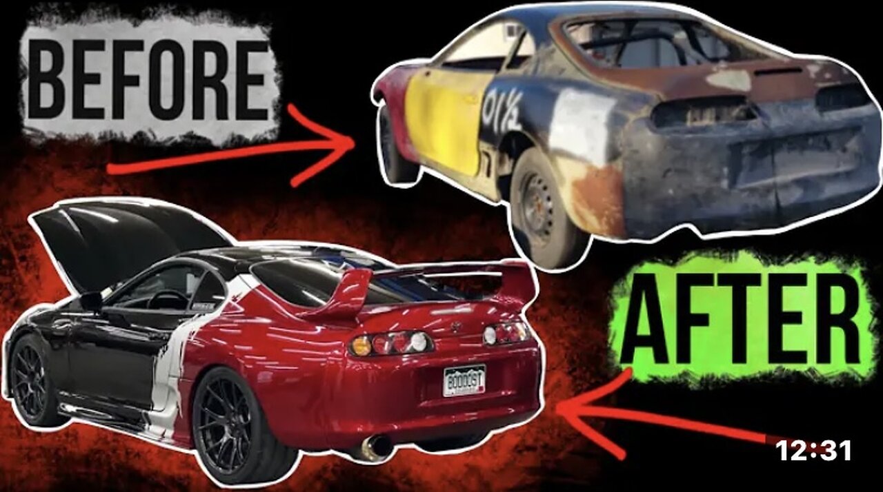 Building a supra in 10 minutes * found In a field