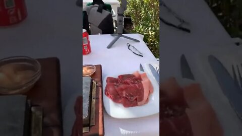 Picanha 🥩 na pedra em Portugal