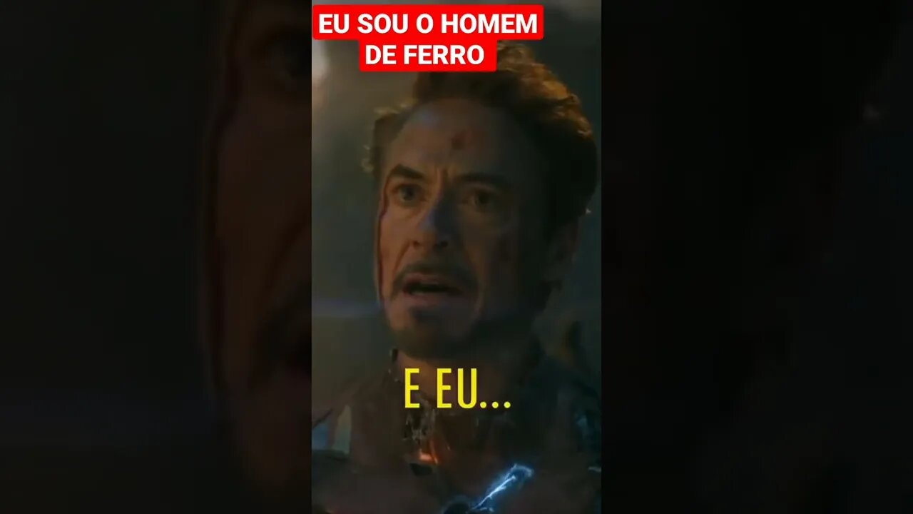 EU SOU O HOMEM DE FERRO