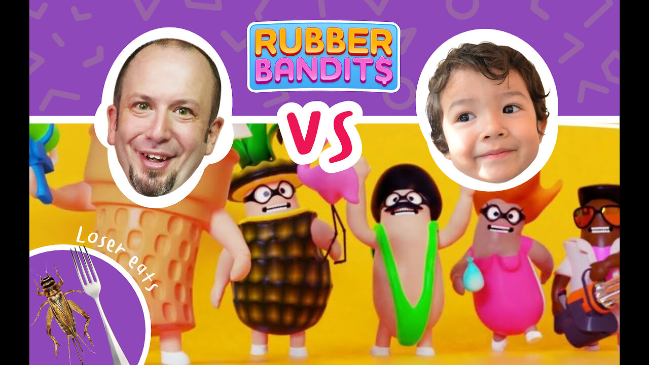 Father VS Son | LOSER eats insects | Rubber Bandits