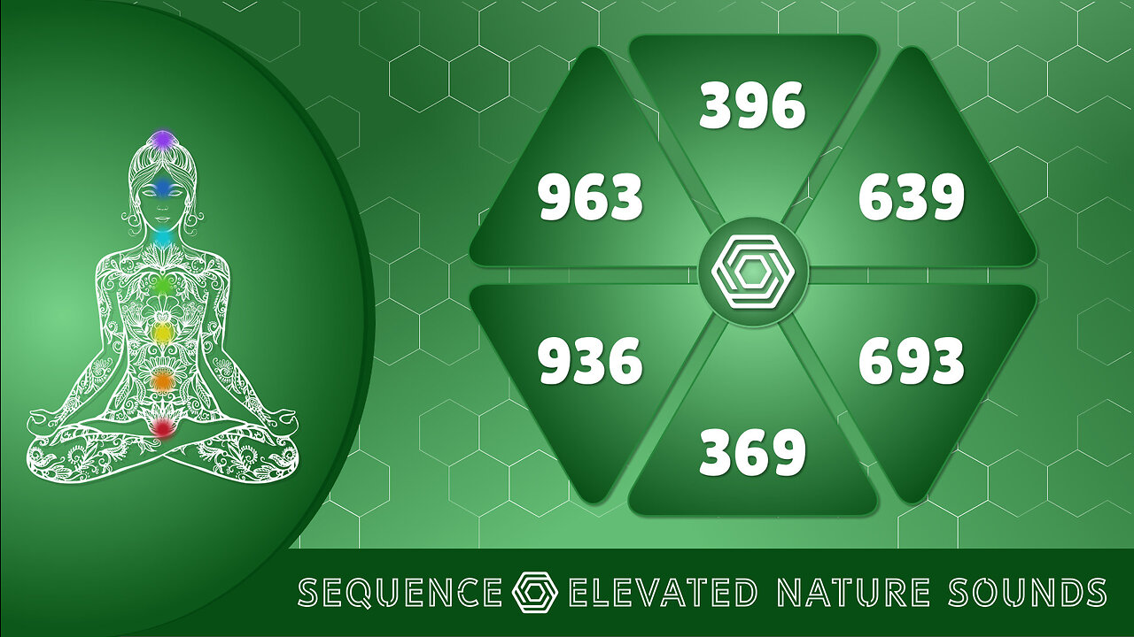 Solfeggio Sequence 396 Hz, 639 Hz, 963 Hz, 369 Hz, 693 Hz, 936Hz