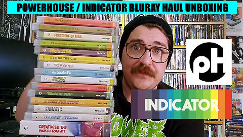 Powerhouse / Indicator Bluray Haul Unboxing!