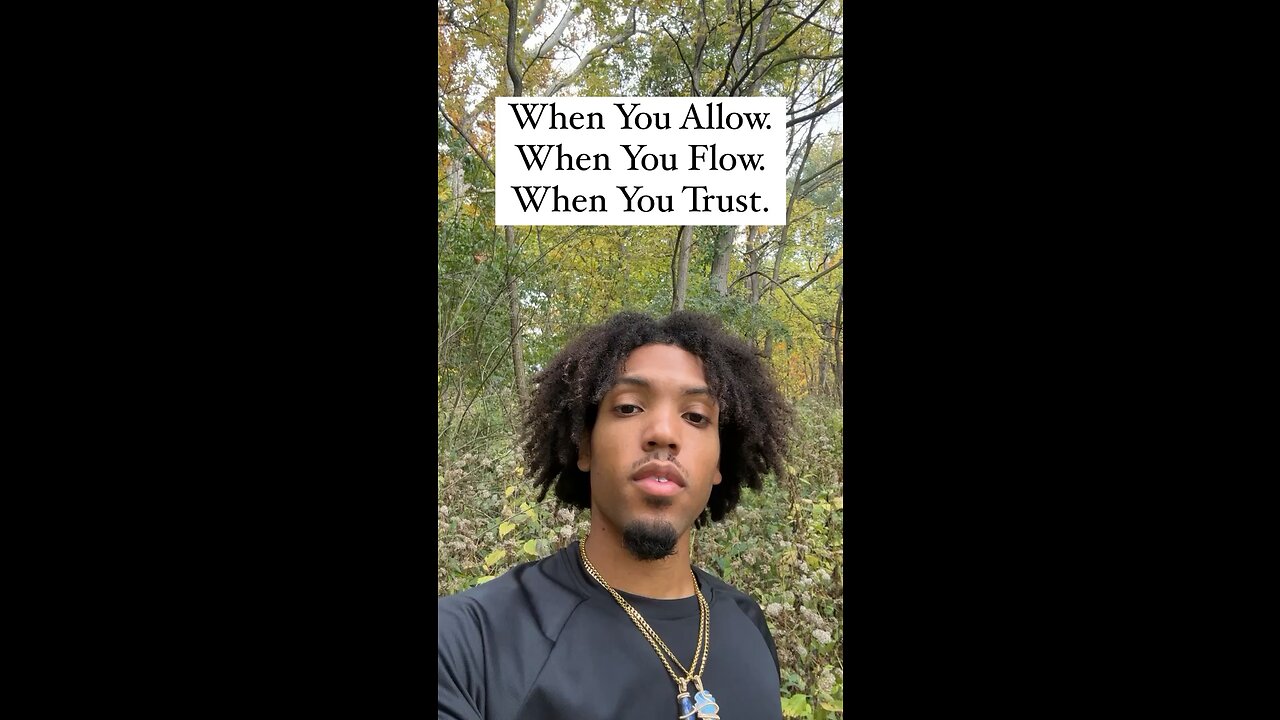 When You Allow. When You Flow. When You Trust. | Inspiration Is Key