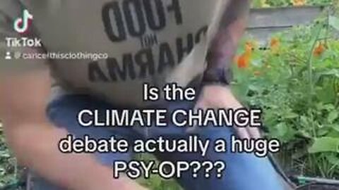 Climate Change Psy-op