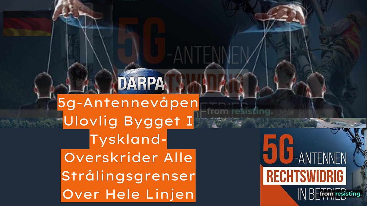 5g Antenner Ulovlig Bygget i Tyskland - Overskrider Strålingsverdier