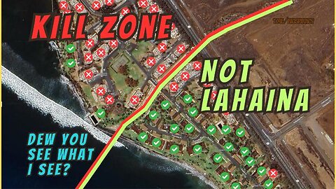 Google Maps Update Reveals Lahaina Kill Zone