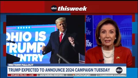 Pelosi Really Doesn't Want Trump To Run For President