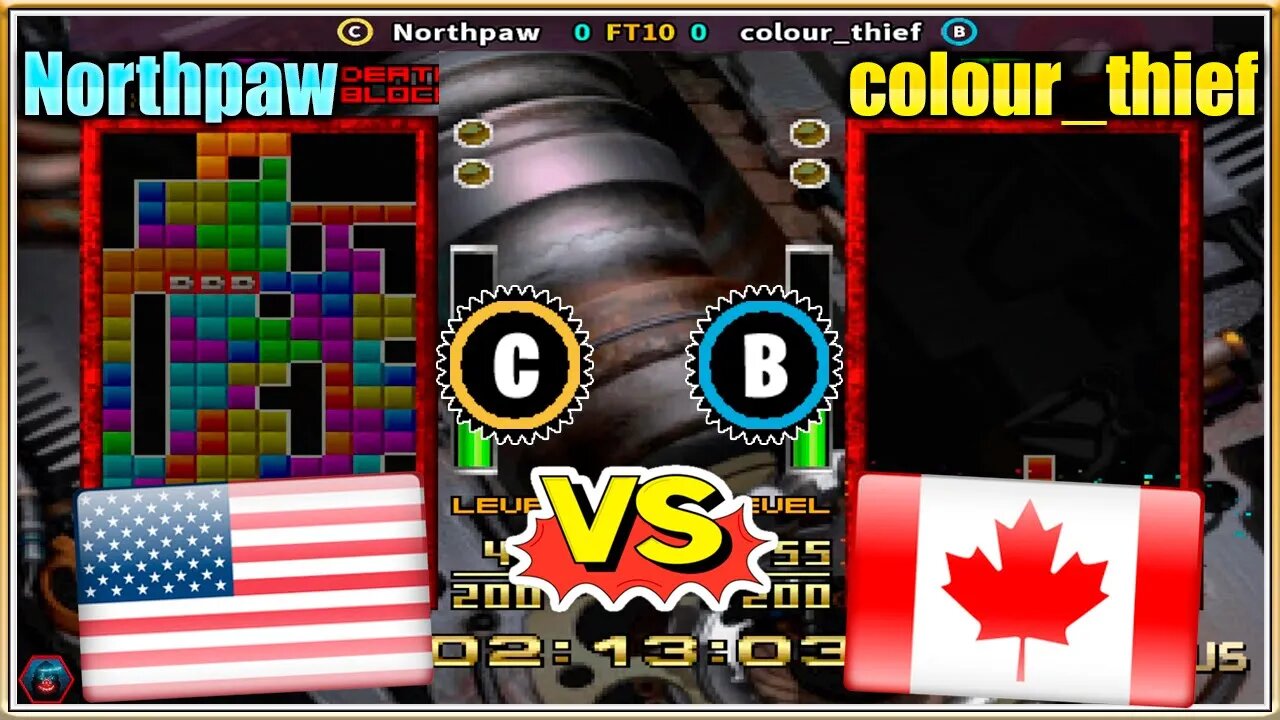 Tetris the Absolute The Grand Master 2 PLUS (Northpaw Vs. colour_thief) [U.S.A. Vs. Canada]