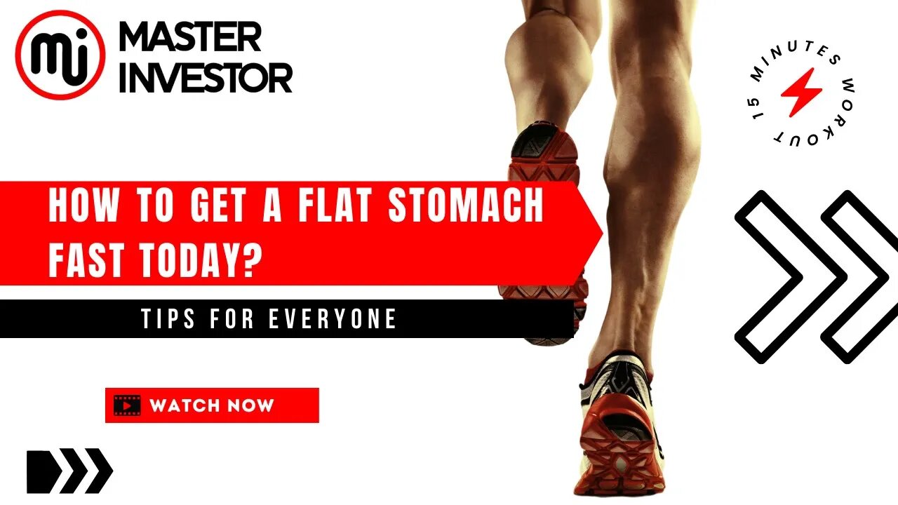 How to get a flat stomach fast today? HEALTH | MASTER INVESTOR #shorts