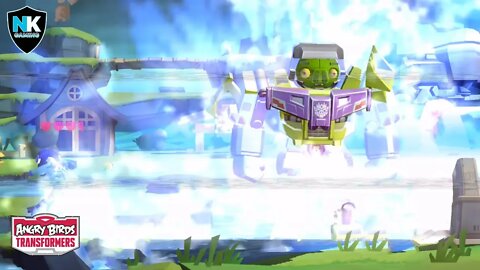 Angry Birds Transformers - Blurr + Devastator Team Up