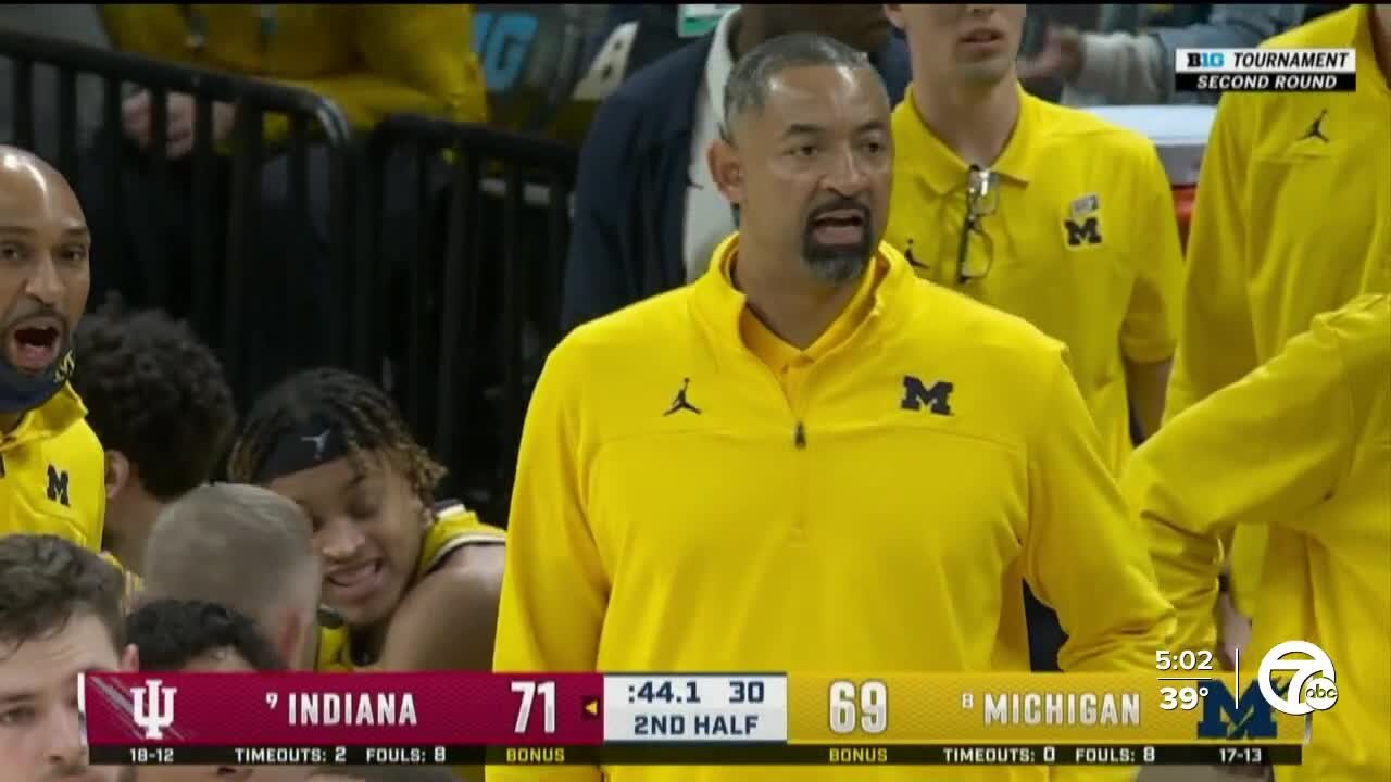 Indiana closes on 31-9 run, rallies past Michigan in Big Ten tournament second round