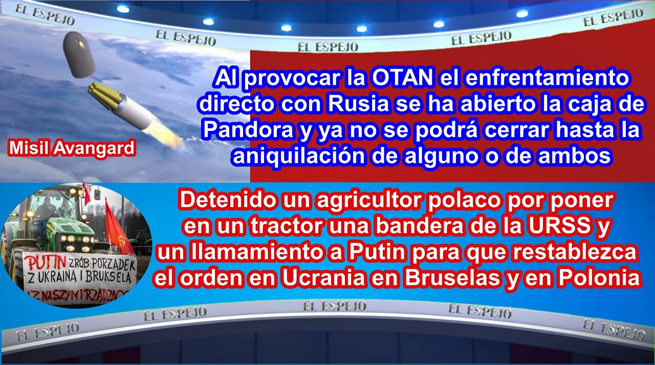 Serguéi Shoigú le informó a Putin, que ya tiene en servicio de combate dos regimientos de Avangard