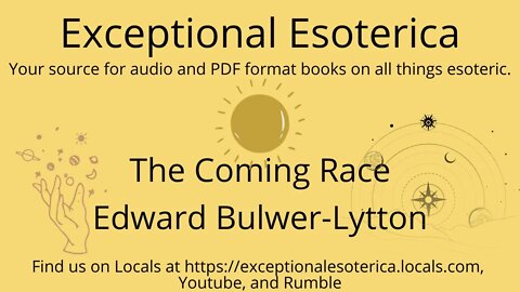 The Coming Race by Edward Bulwer-Lytton