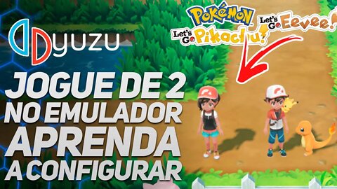 A MELHOR MANEIRA DE JOGAR POKÉMON LET'S GO NO YUZU! COOP LOCAL MUITO FÁCIL!