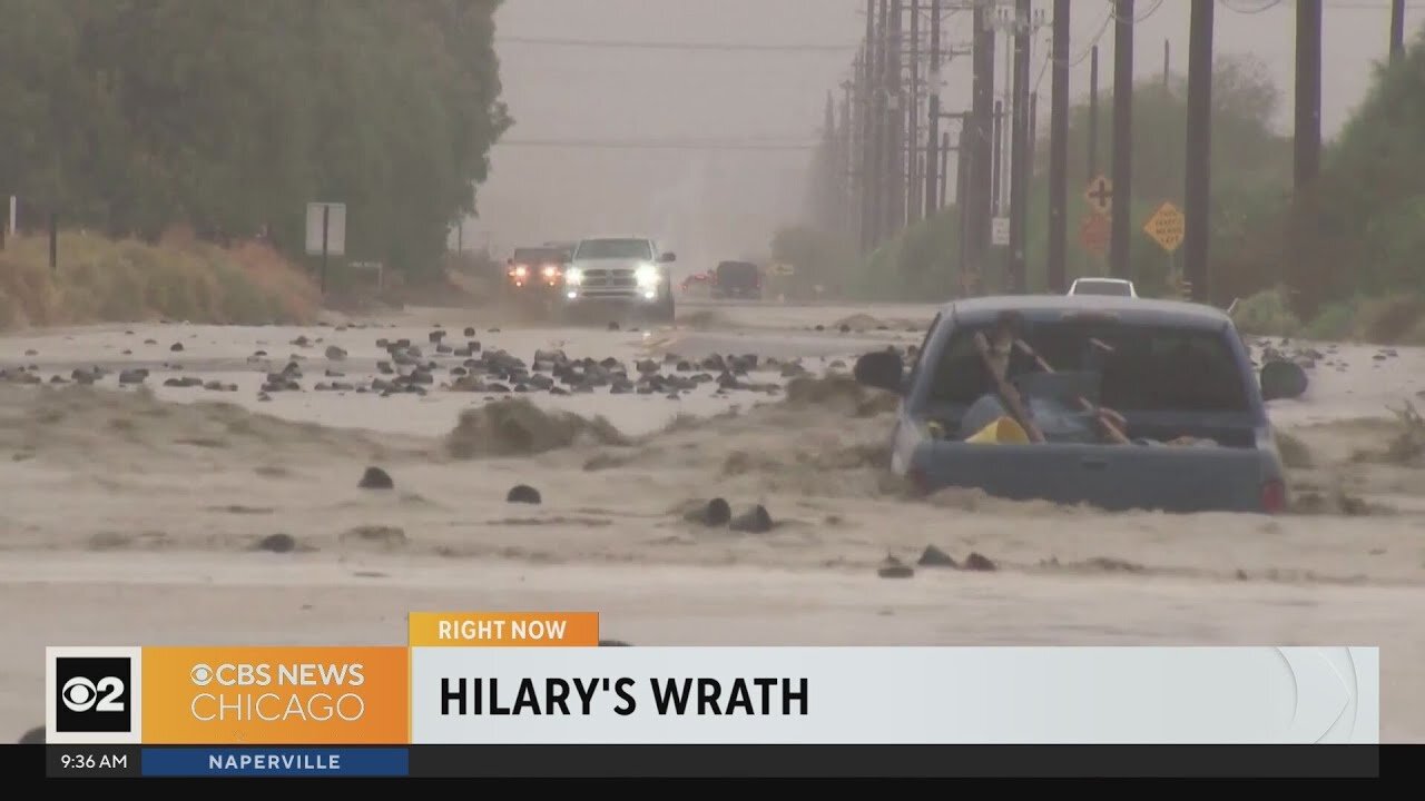 Hurriquake: Earthquake, flooding as Tropical Storm Hilary soaks California BBC NEWS
