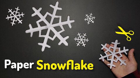 How to Make a "Paper Snowflake". DIY Crafts Origami