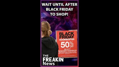 DON’T BLACK FRIDAY Overstocked Retailers Will Drop Prices The Closer We Get To Christmas #shorts