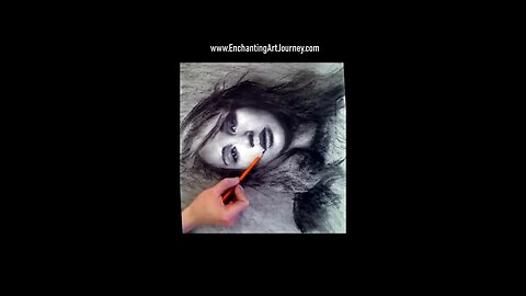 Drawing girl upside down!