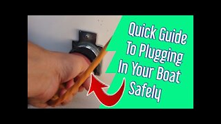 How To Plug In A Boat, all steps, in under a minute!