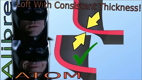 Method for Constant Thickness Lofting in Alibre Atom|JOKO ENGINEERING|