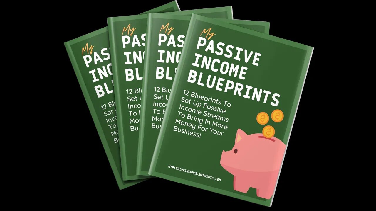 My Passive Income Blueprints From Liz Tomey – 12 Streams Of Passive Income For $17!!!