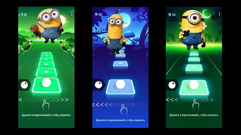 Minion vs minion vs minion. Who will win? | Tiles Hop