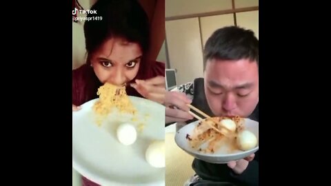 Funny food challenge | Who will win India Vs China