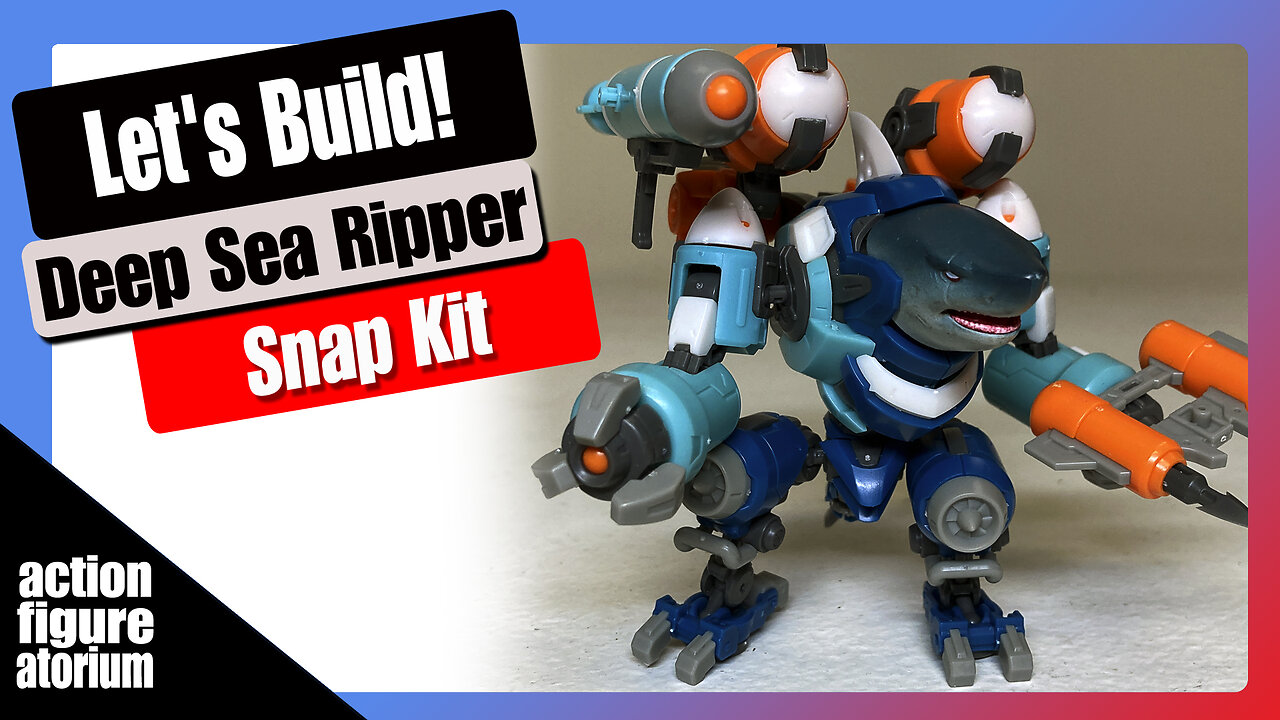 Let's Build! | Deep Sea Ripper snap model kit | by No 57 | This is the RipperVerse