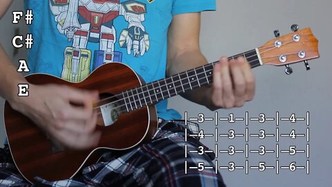 By The Way - Red Hot Chili Peppers Ukulele Tab