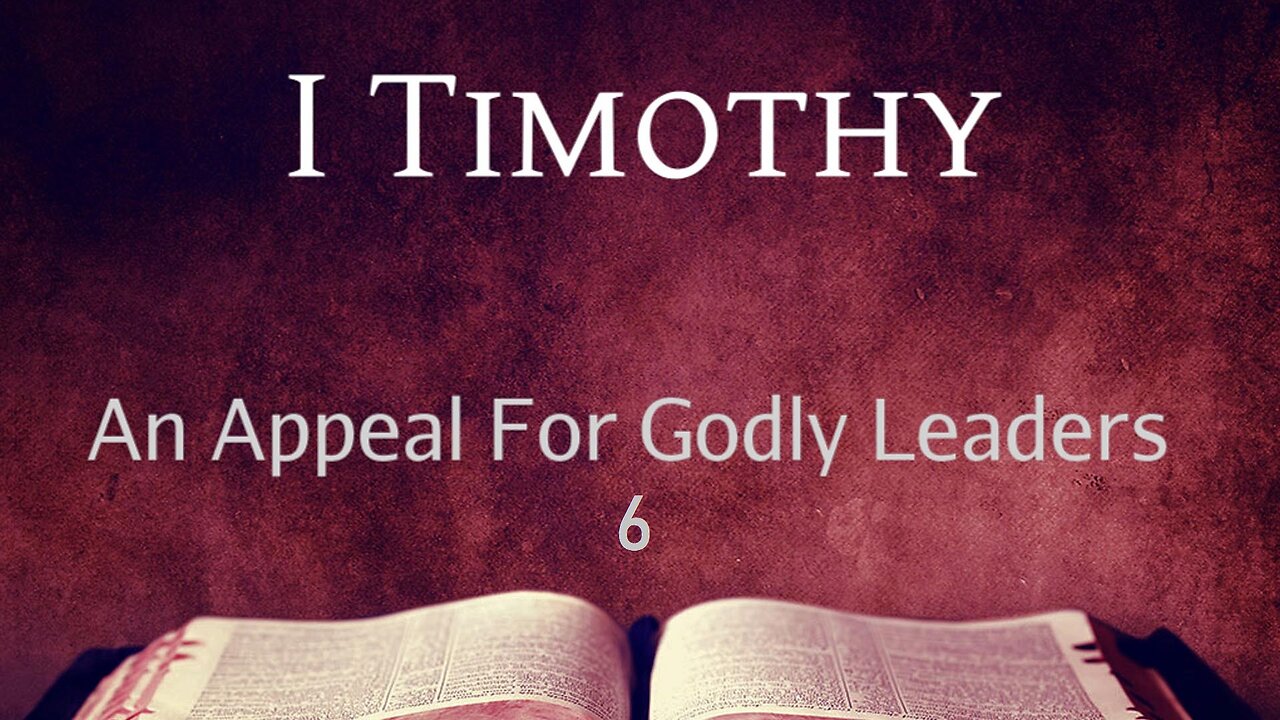 1 Timothy - Chapter 6