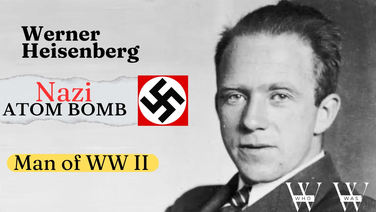 Nazi Atom Bomb Scientist | Werner Heisenberg The Mastermind of Quantum Mechanics #whowas #atombom