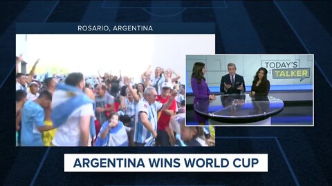 Today's Talker: Argentina wins World Cup for first time in 36 years