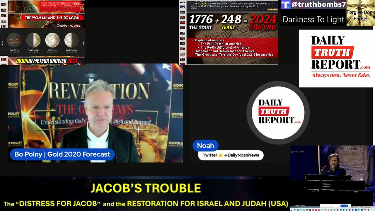 11/9/2024 Bo Polny BIG ANNOUNCEMENT￼!! 2500-Year-Old TRUMP Prophecy FULFILLED!!!