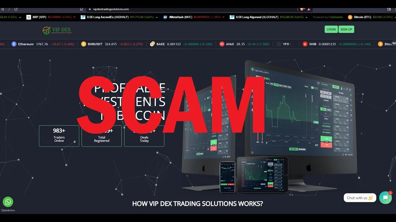 VIPdexTradingSolutions.com is a SCAM exchange!