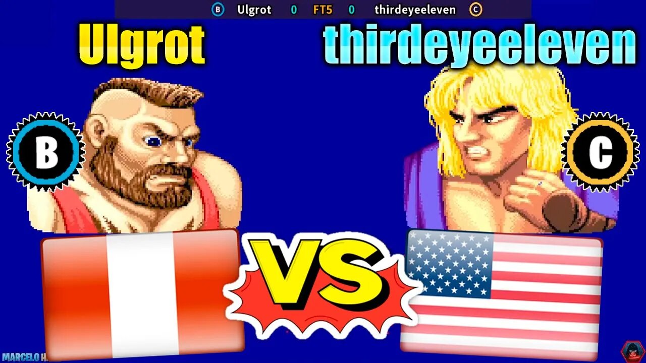 Street Fighter II': Hyper Fighting (Ulgrot Vs. thirdeyeeleven) [Peru Vs. U.S.A.]