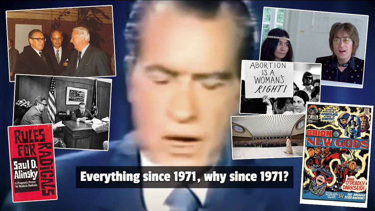 Why Did These Events All Take Place In 1971? World Economic Forum Began, Nixon Took U.S. Off the Gold Standard, U.S. Allows Abortions, Rules for Radicals Written & Dedicated to Lucifer, the Pope’s Builds Snake Head Shaped Building (See Citations)